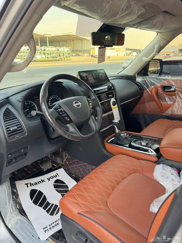 للبيع نيسان باترول بلاتينيوم 2023 سعودي بحالة الوكاله 11