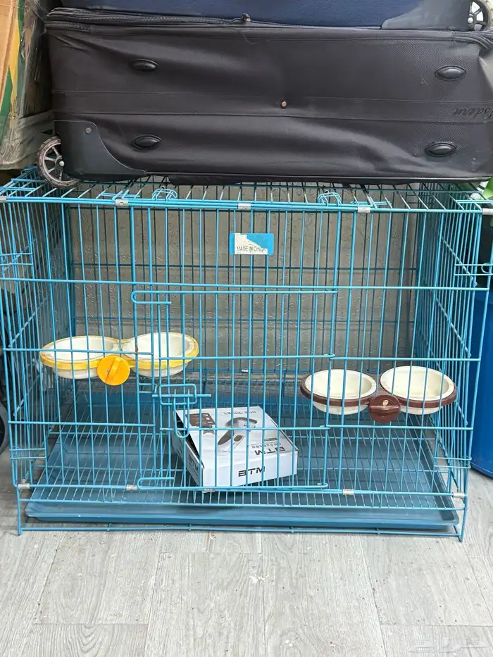 قفص وسله للتنقل للقطط 0