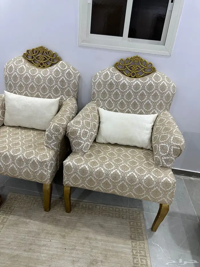 كنب 3 قطع للبيع 2