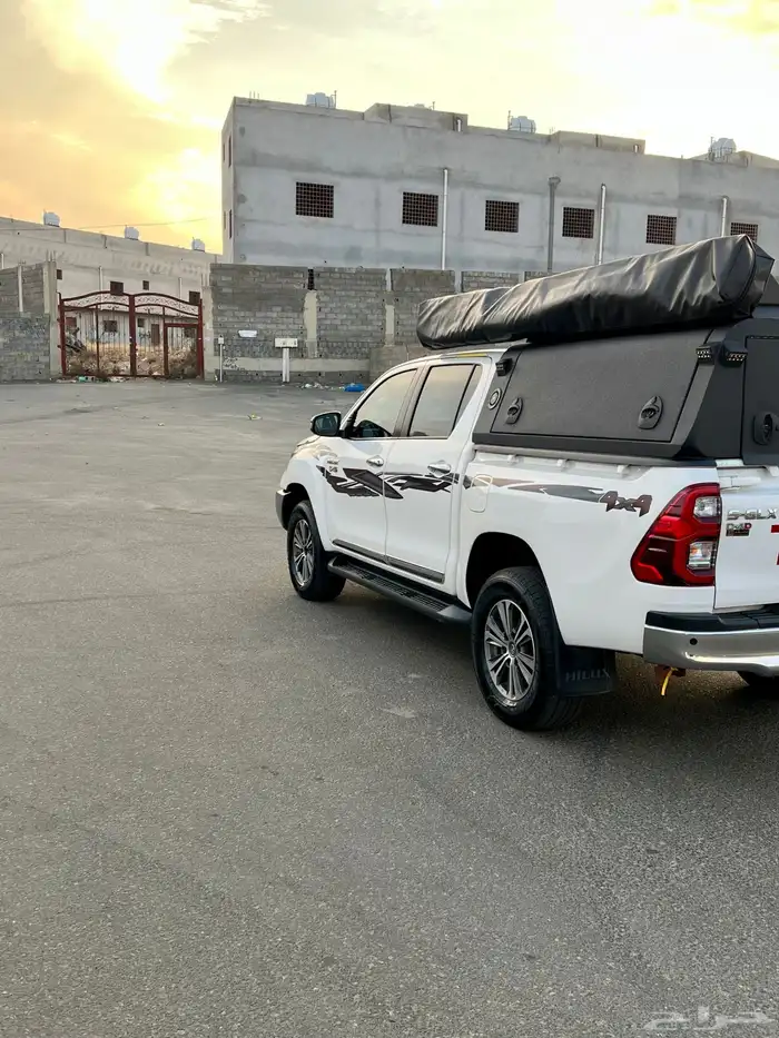 هايلوكس 2021سعودي فل ديزل ماكينه 2800 مشروطه ومجهزة للرحلات 5