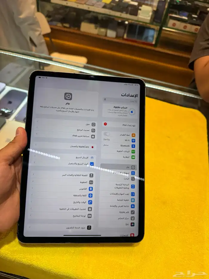 آيباد برو 256 قيقاء بشريحة 2020 نضيف وكالة مادخل صيانة 12