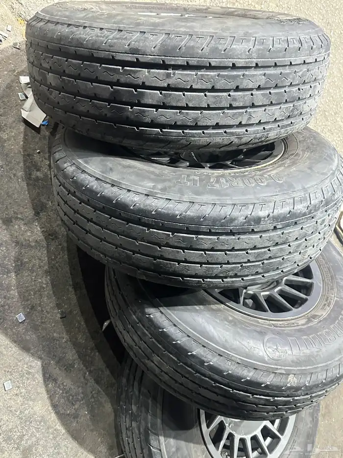 كفرات شاهين هامان مع جنوط ميثود 6 مسمار مقاس 17 27