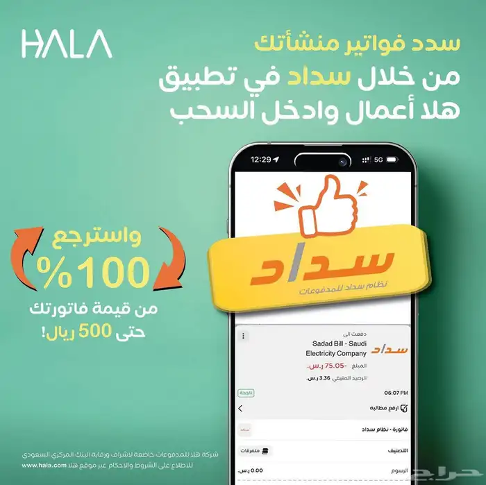 جهاز نقاط بيع هلا شبكة مدى. 6