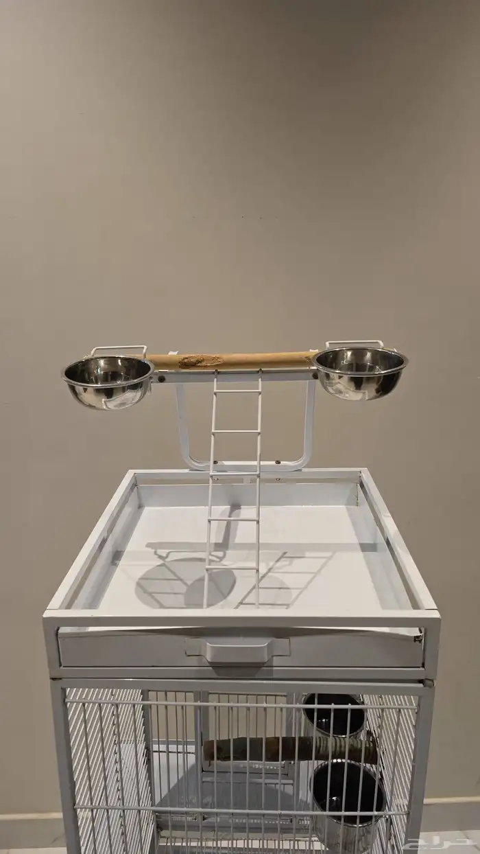 قفص ببغاء كبير مع استاند علوي 4