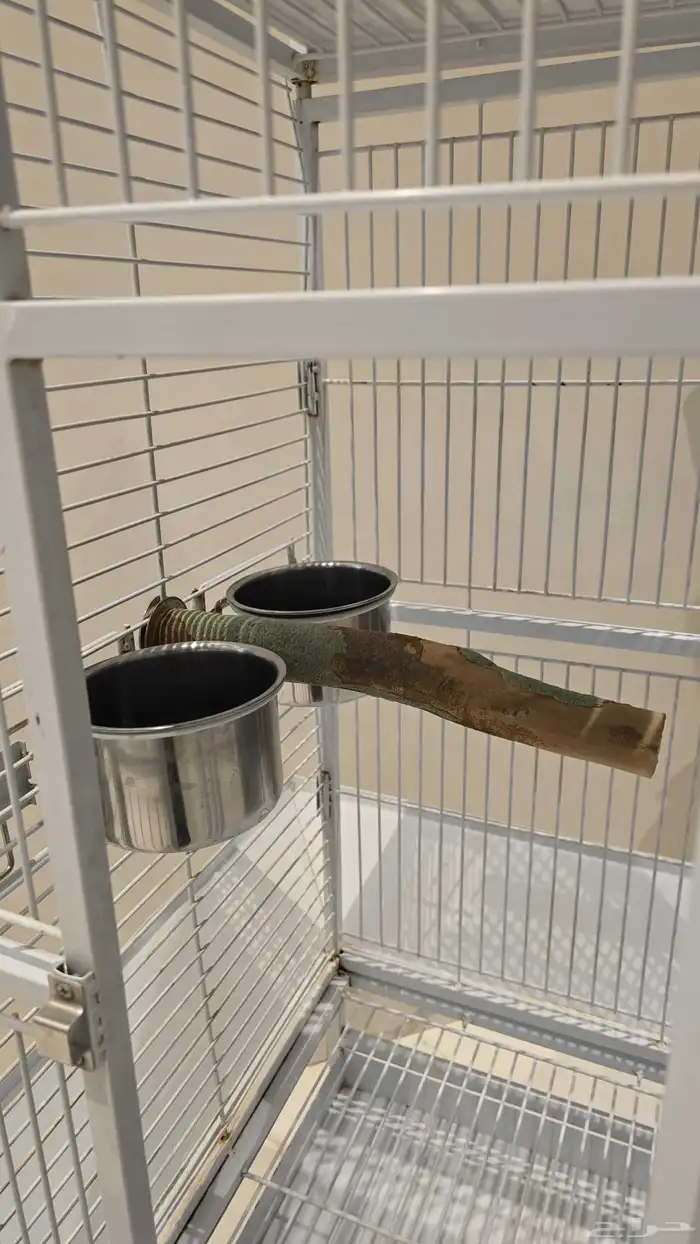 قفص ببغاء كبير مع استاند علوي 5