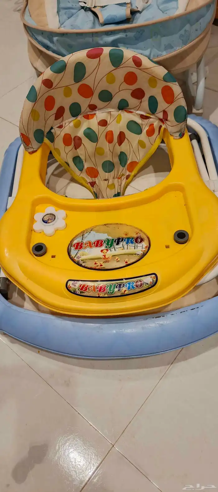 كرسي هزاز بالموسيقى للاطفال و مشاية اطفال 2