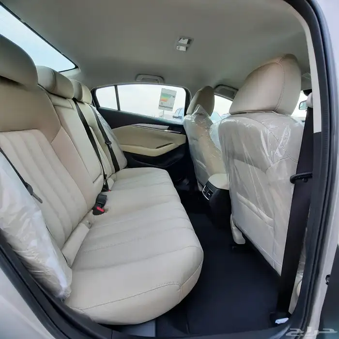 مازدا 6 موديل 2025 خليجي لون بيج السعر 95500 شامل الضريبة 15