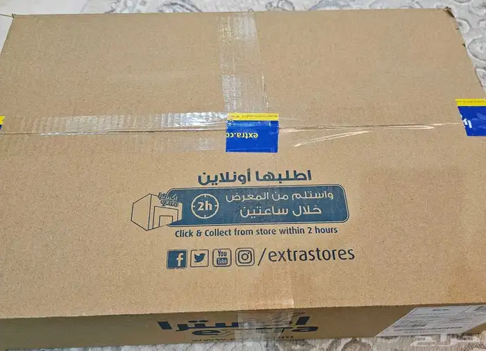 لاب توب جديد بكرتونه من إكسترا 9