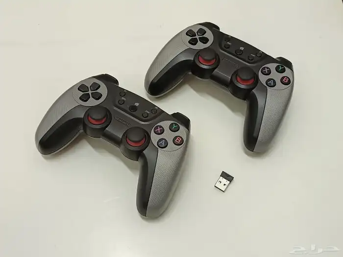 عدد 2 يد تحكم لاسلكي تعمل بالبلوتوث 0