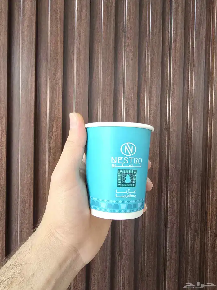 اطبع كوب مطبعة اكواب تصنيع اكواب ورقية ستكرات ملصقات بنر ختم 7