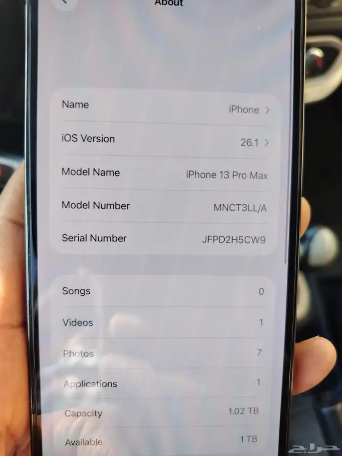 ايفون 13 برو ماكس. ون تيرا 3