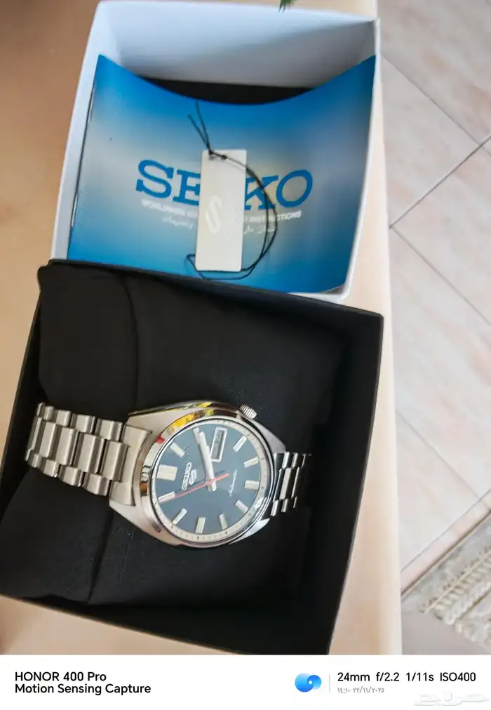 للبيع ساعة سيكو 5 2