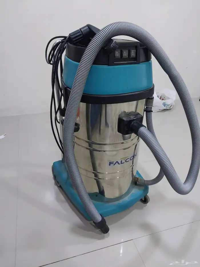 مكنسه جاف ورطب فالكون ناقص العمود الفضي ويحتاج عجله وحده فقط 0