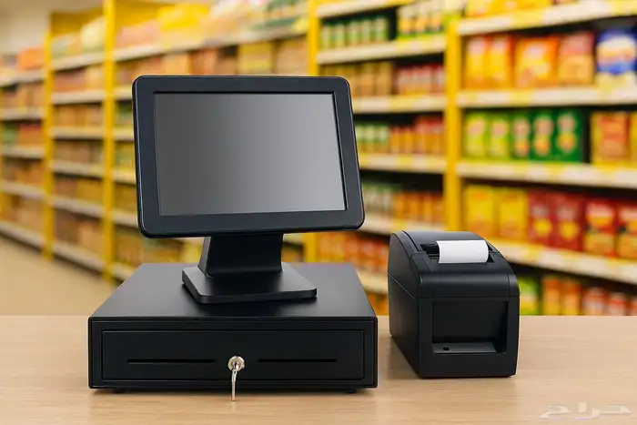 عرض جهاز كاشير لمس للمتاجر الاقتصادية 0