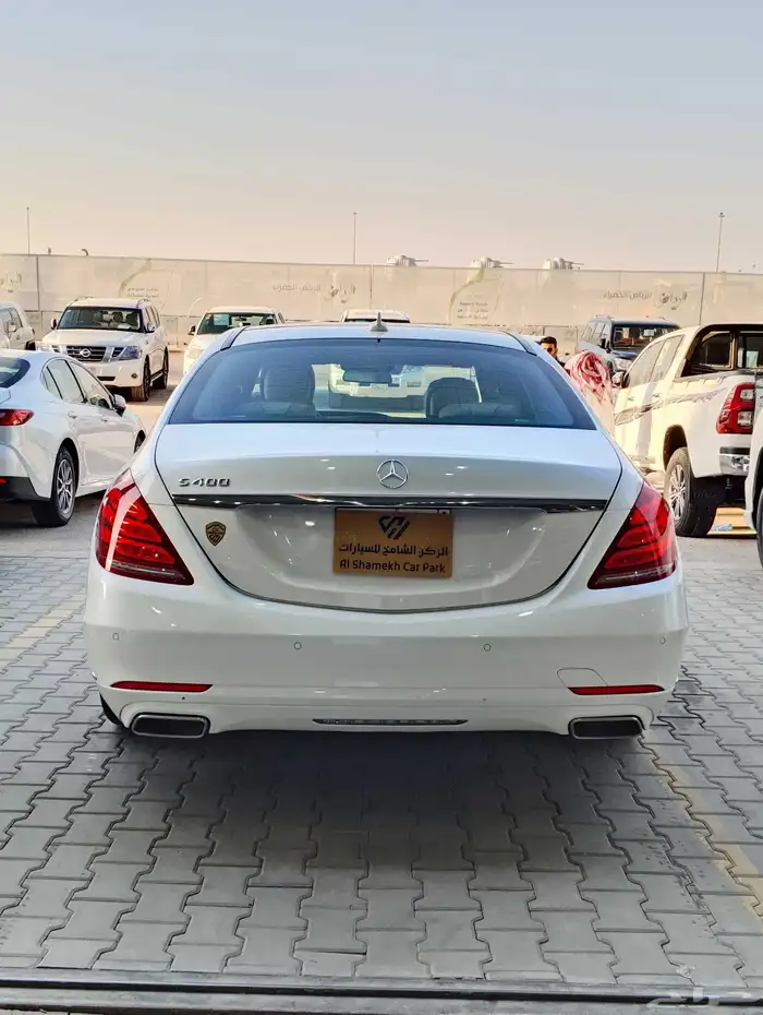 للبيع مرسيدس S400 موديل 2016 قطري 6