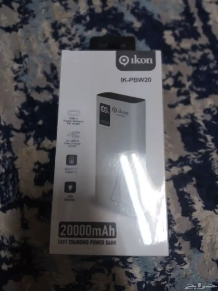 باور بانك 20مالي امبير iKon 3