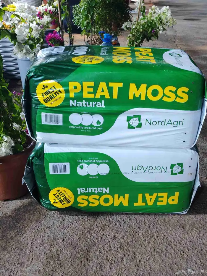 زرع طبيعي وتيل طبيعي وأشجار طبيعي وسماد الأماني مشتل زرع 6