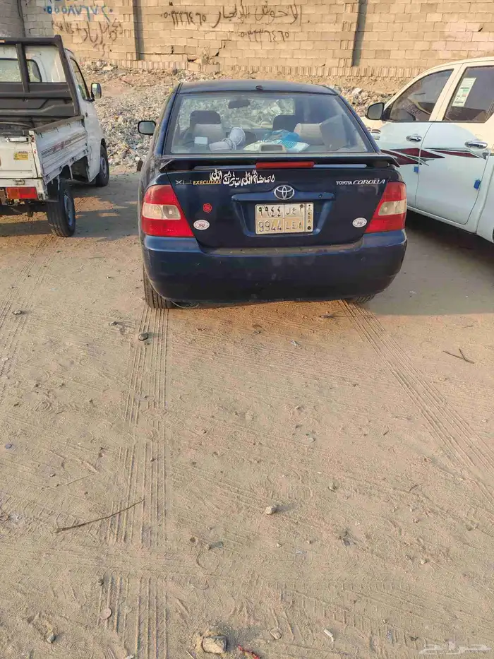 كورلا 2002 مفحوص استمارة منتهي الاستماره يبغا لها 900 3