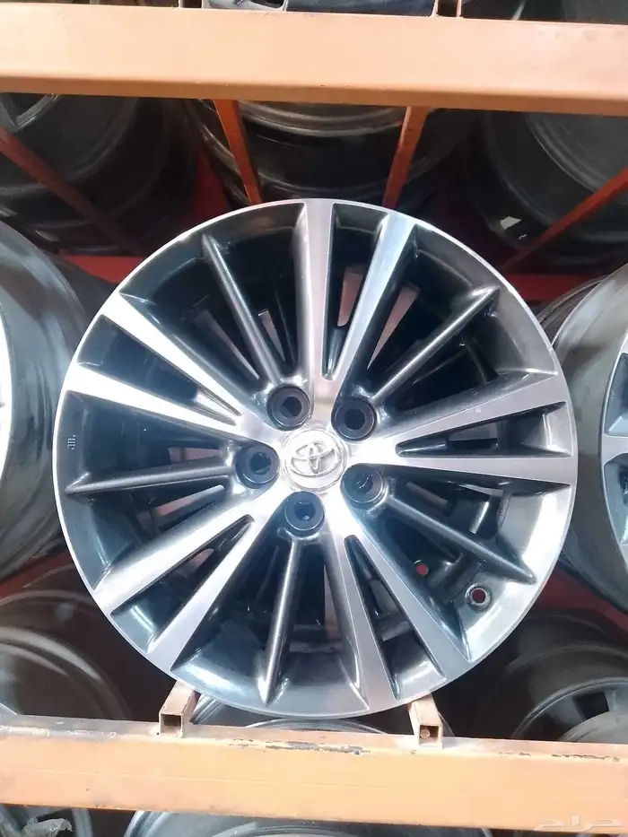 جنوط كورولا موديل 2017 مقاس16 اصلي وكاله 2