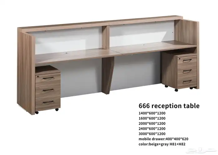 اثاث مكتبي مكاتب ادارية و دولاب ملفات و دولاب قثير متوفر 6