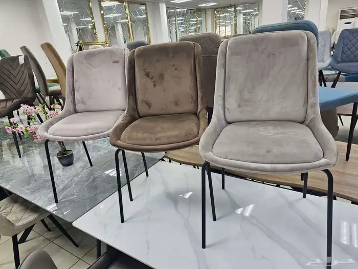 كراسي كوفي شوب قطيفة 4