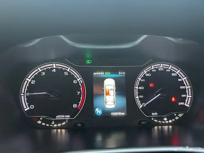 جيلي بينراي 2022 ممشى 153 الف سعر 25 الف 4