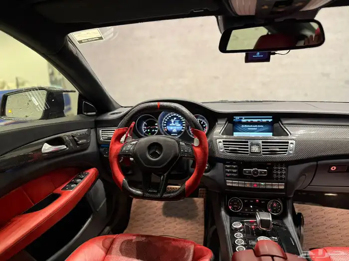 الموديل 2014 العداد 80الف النوع مرسيدسCLS63S 11