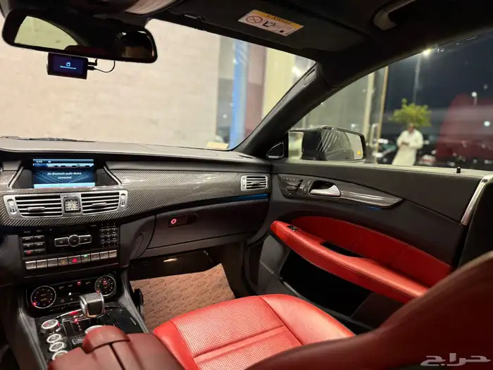 الموديل 2014 العداد 80الف النوع مرسيدسCLS63S 10