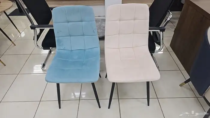 كراسي كوفي شوب قطيفة 6