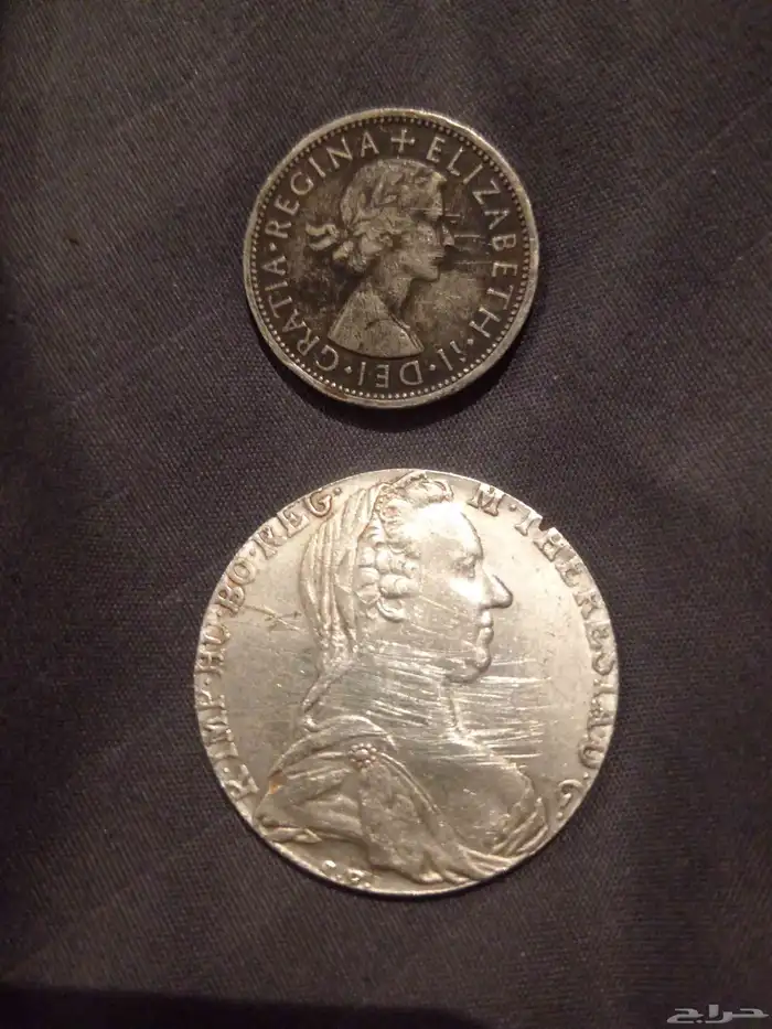 عمله نادره من الفضه للبيع 0