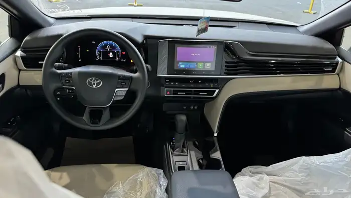 تويوتا كامري 2025 بنزين فئة E جنوط بصمة سعودي جميع الالوان 4