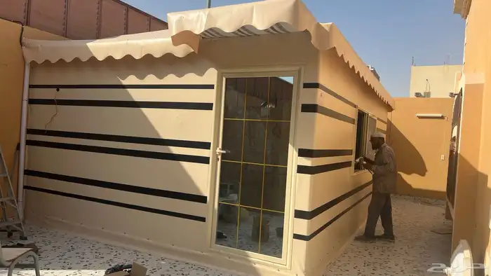 خيم  مل ي مخفي ديكور داخل بره في وي سي مخطط 6