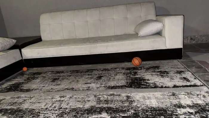 كنب ارضي جميل اللون   طاولة هديه   سجادة 4