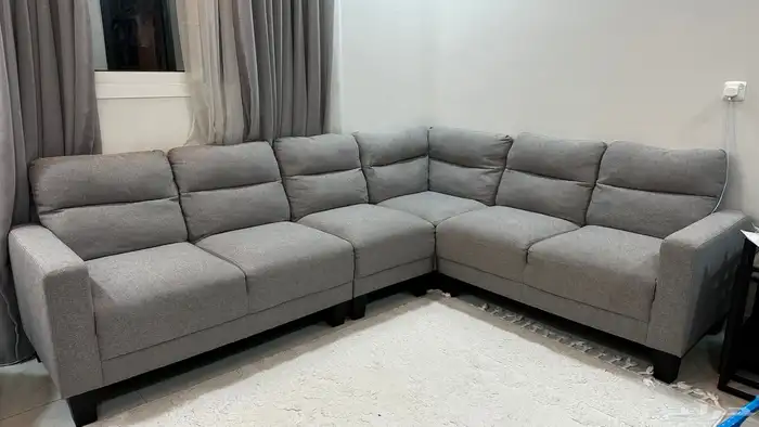 كنب زاوية L (4 قطع) 0