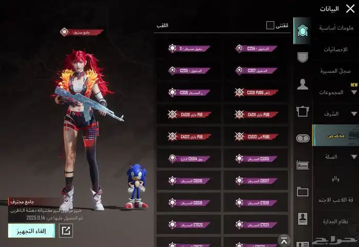 حساب ببجي للبيع 3