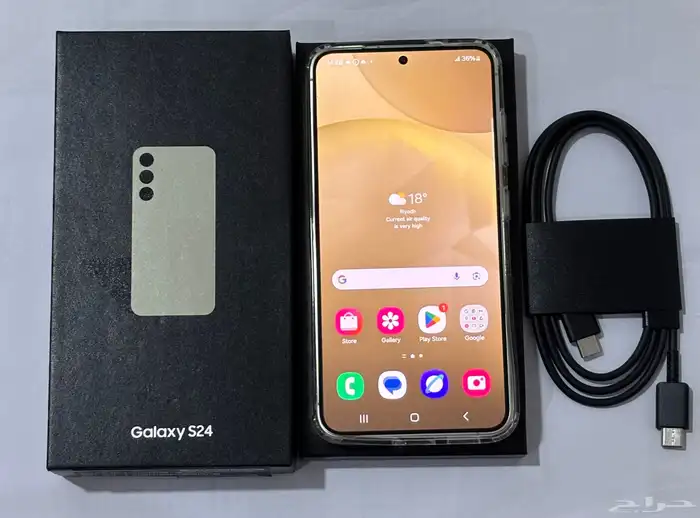 سامسونج S24 عادي 128 قيقا 5G شبه جديد 3