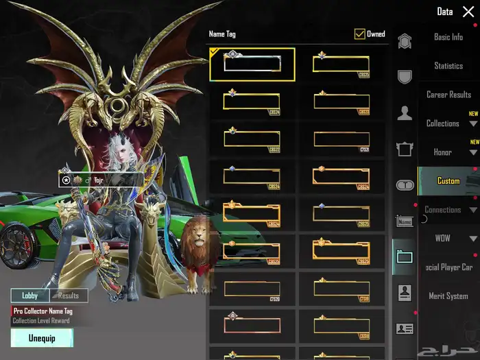 حساب ببجي قوي مع اغراض ستريمر هدية 46