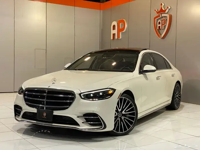 مرسيدس S 580 2021 بحالة الوكاله عداد قليل 4