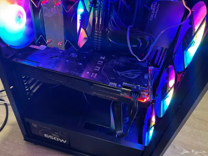 للبيع كرت شاشة asus gtx1060 ومعالج i5-7600 0