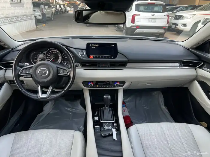 مازدا 6 2024 فل كامل عداد 17.000 فقط نظيف جدا قمة الاطلال 29