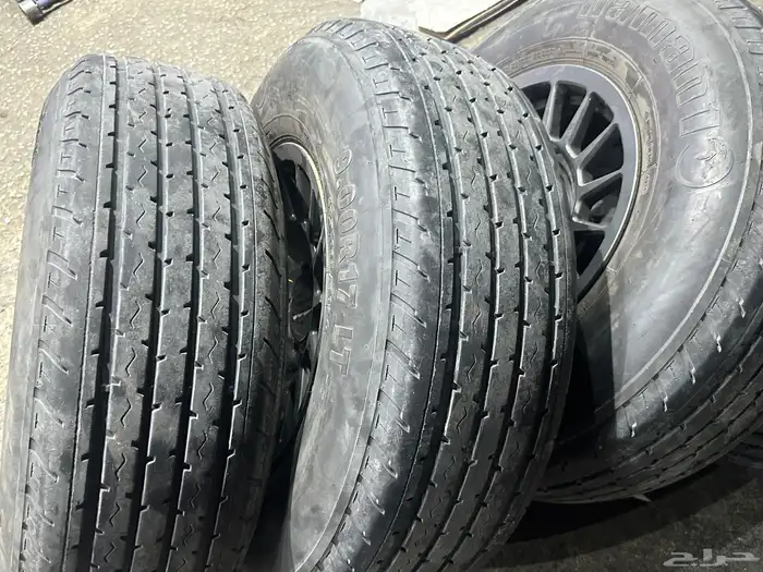 كفرات شاهين هامان مع جنوط ميثود 6 مسمار مقاس 17 26