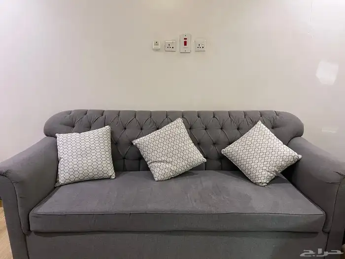 كنب 3 قطع  زوليه بيع مستعجل 2