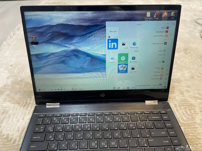 للبيع لابتوب 360x HP Pavilion شاشة لمس 2 في 1 3
