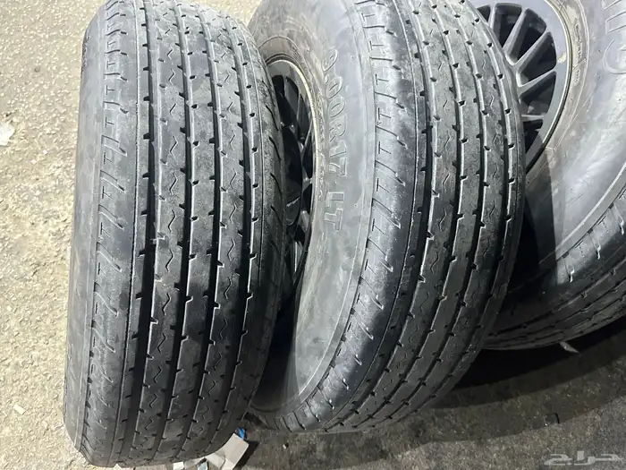 كفرات شاهين هامان مع جنوط ميثود 6 مسمار مقاس 17 25