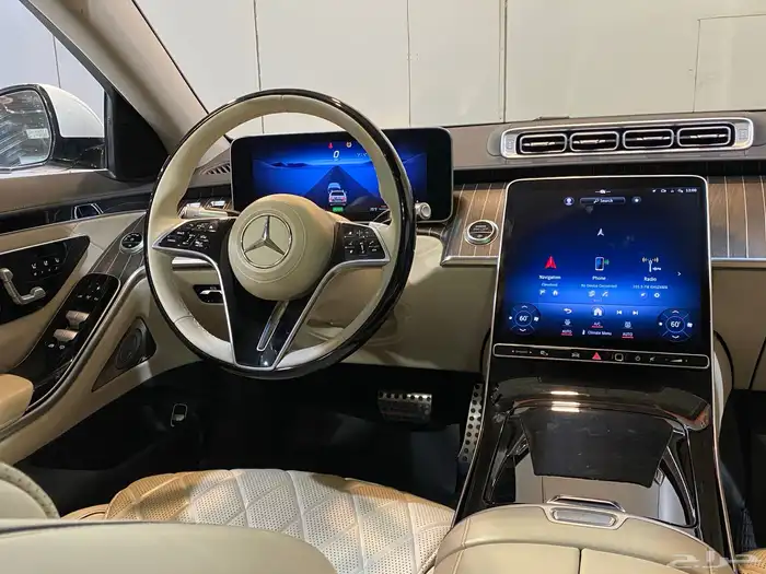 مرسيدس S 580 2021 بحالة الوكاله عداد قليل 9