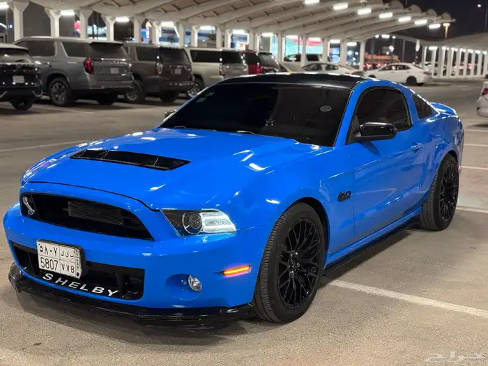 موستنج 2010 معدل شلبي قير عادي 8 سلندر نظيف 1