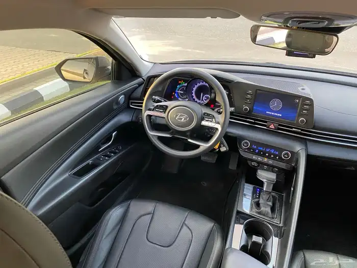 هيونداي النترا 2021 هايبرد نظيفة ممشي قليل 45 علي الفحص 32