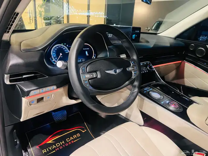 جنسس GV80 بلاتينيوم 2021 (بحالة الوكاله ) 11