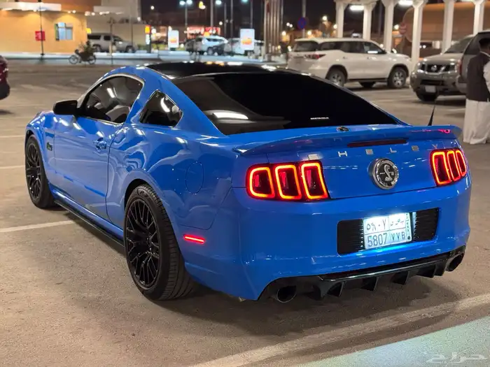 موستنج 2010 معدل شلبي قير عادي 8 سلندر نظيف 5