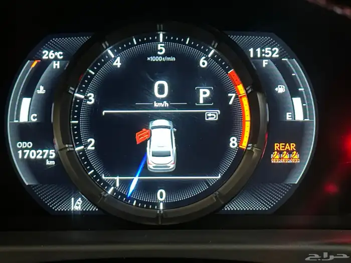 لكزس ES350 سته سلندر فل كامل رياضي 2019 8